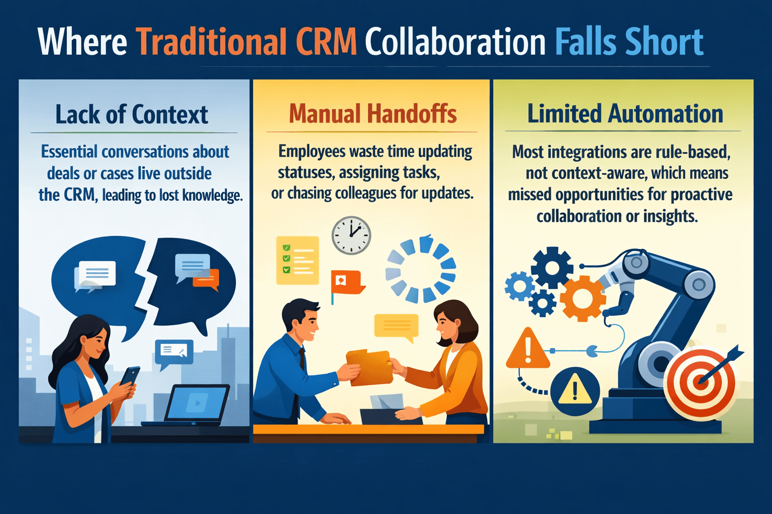 Where Traditional CRM Collaboration Falls Short